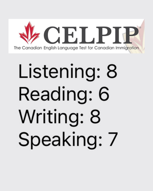 Green English online English courses — social media promotional post