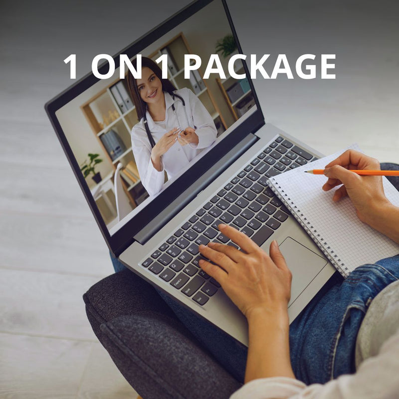 Discounted package of 10 online one-on-one English lessons for IELTS, PTE, CELPIP, OET and General English students