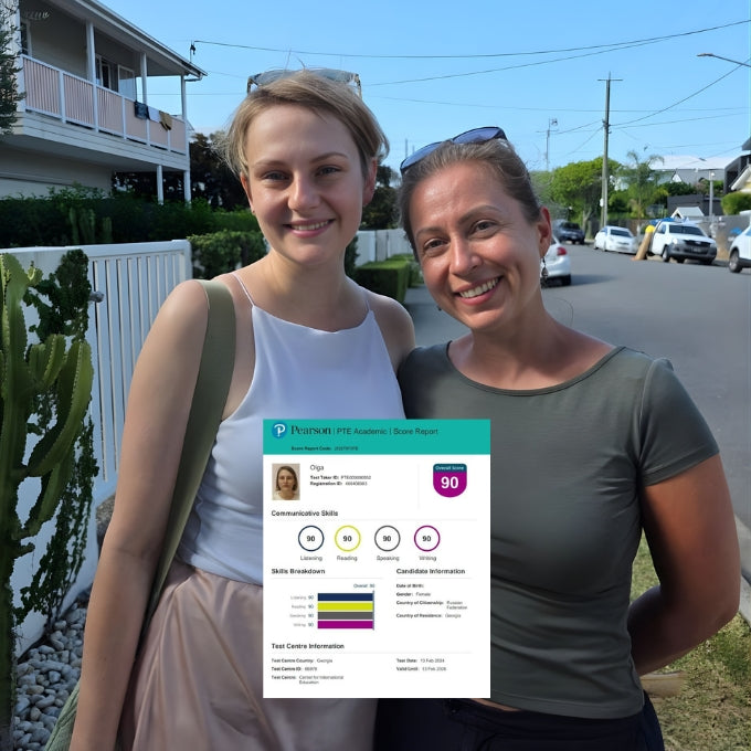 Green School student after passing PTE and moving to Brisbane Australia